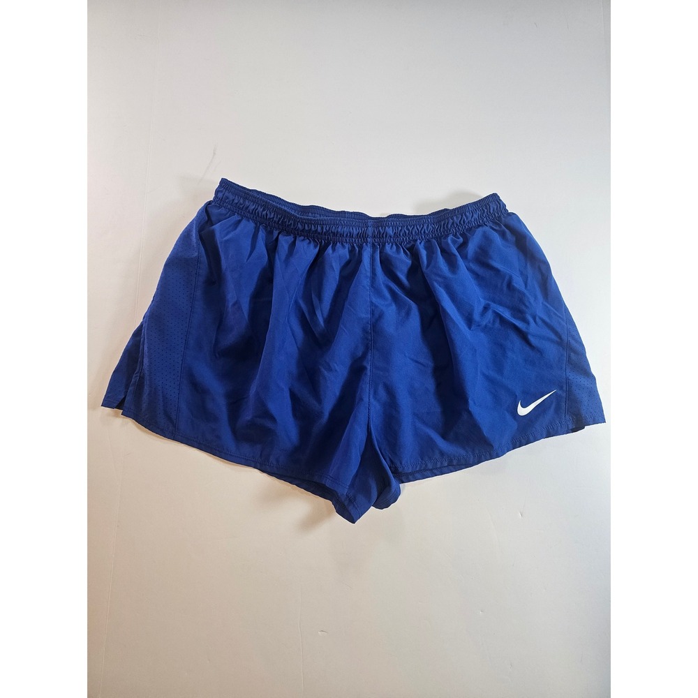 Nike Running Shorts Womens XL Blue Dri-FIT Athletic Gym Workout‎